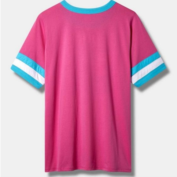 NWT Torrid Hello Kitty Classic Fit Cotton Ringer Tee Size 2 - Picture 2 of 4